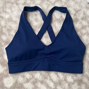 SOLD ON DEPOP Fabletics Bright Navy V-Neck Racer Back Sports Bra